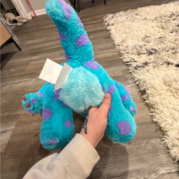 Disney Blue and Purple Stuffed Monster Toy - Picture 6 of 7